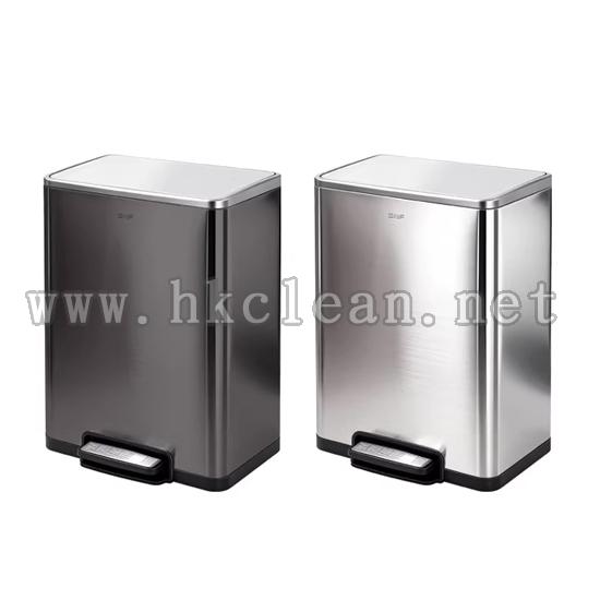 70公升不鏽鋼腳踏垃圾桶