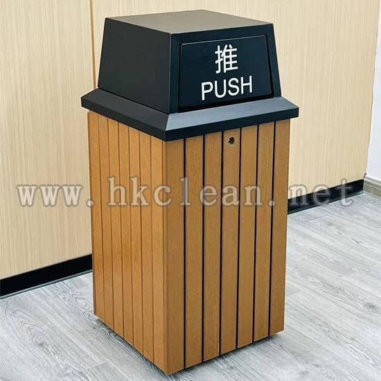 戶外垃圾桶(環保木)