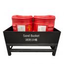 鋼腳塑料沙筒架