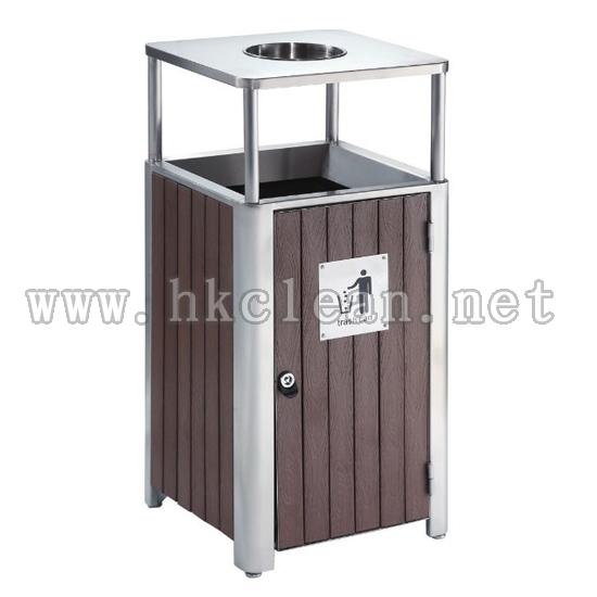 戶外垃圾桶(環保木)